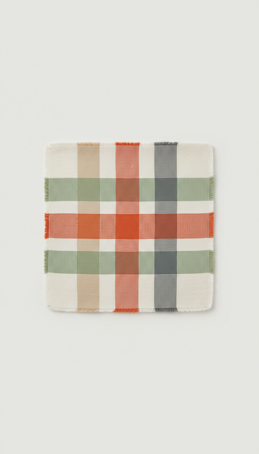 Serviette en lin tissé à la main