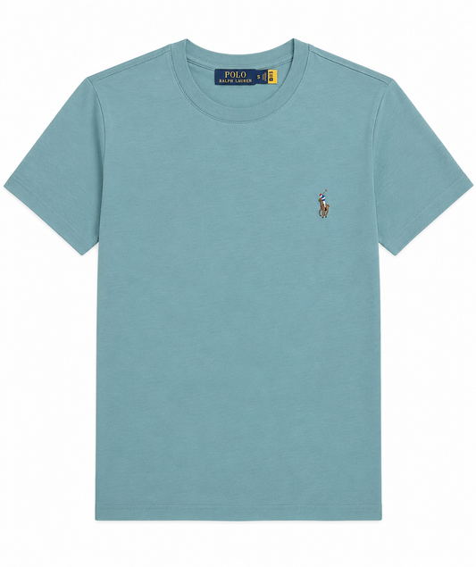 T-Shirt Ralph Lauren Bleu céladon
